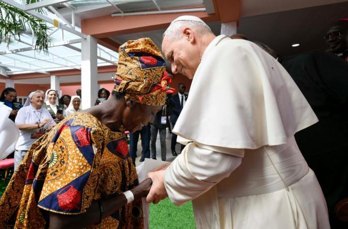 In Saurimo, the city of diamonds, Pope Leo said, 'We were not born to become slaves'