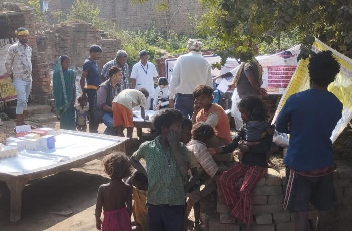Patna: Ash Wednesday with migrant workers from the brick kilns