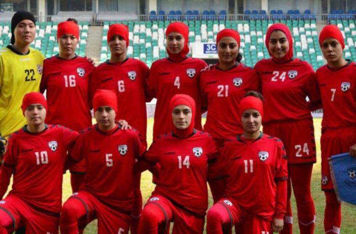 Afghan women football players return to the field, while Afghan men are sent back to the Taliban