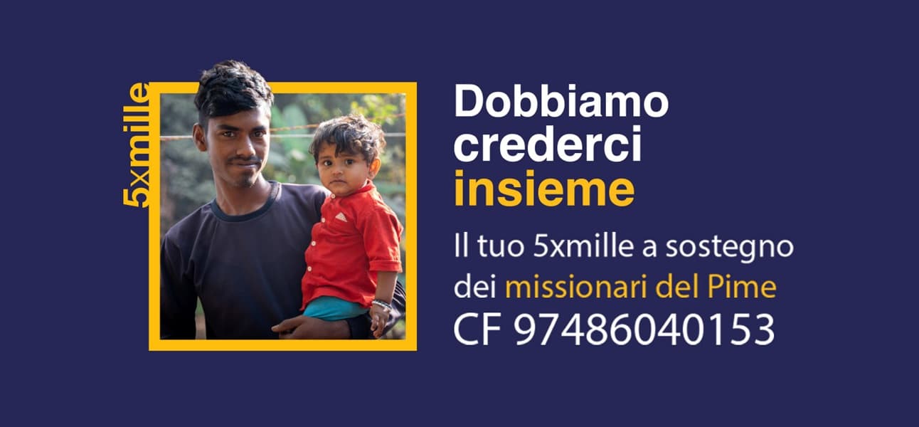 5x1000 a Fondazione Pime