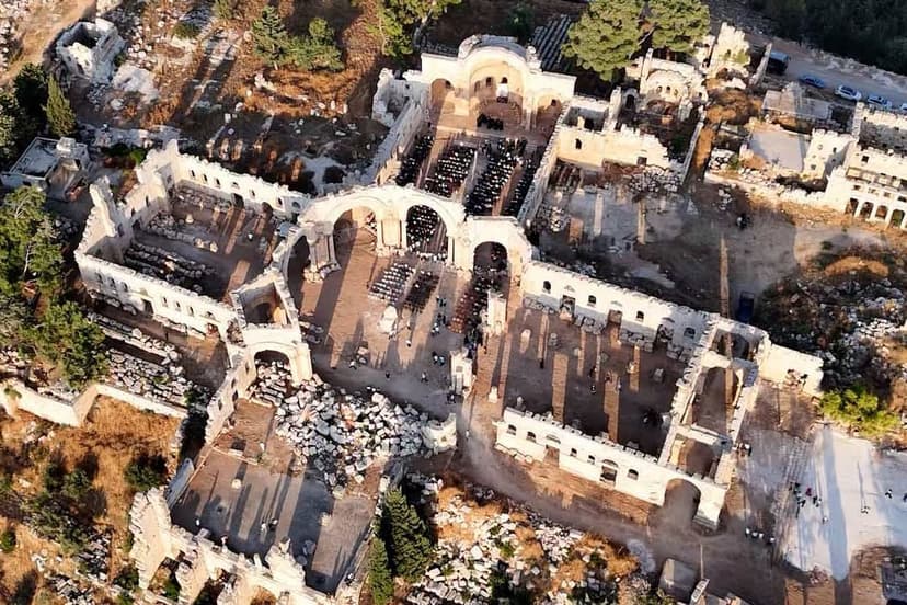 Stylite After ISIS attacks and earthquake, the Shrine of the Stylite reopens ...