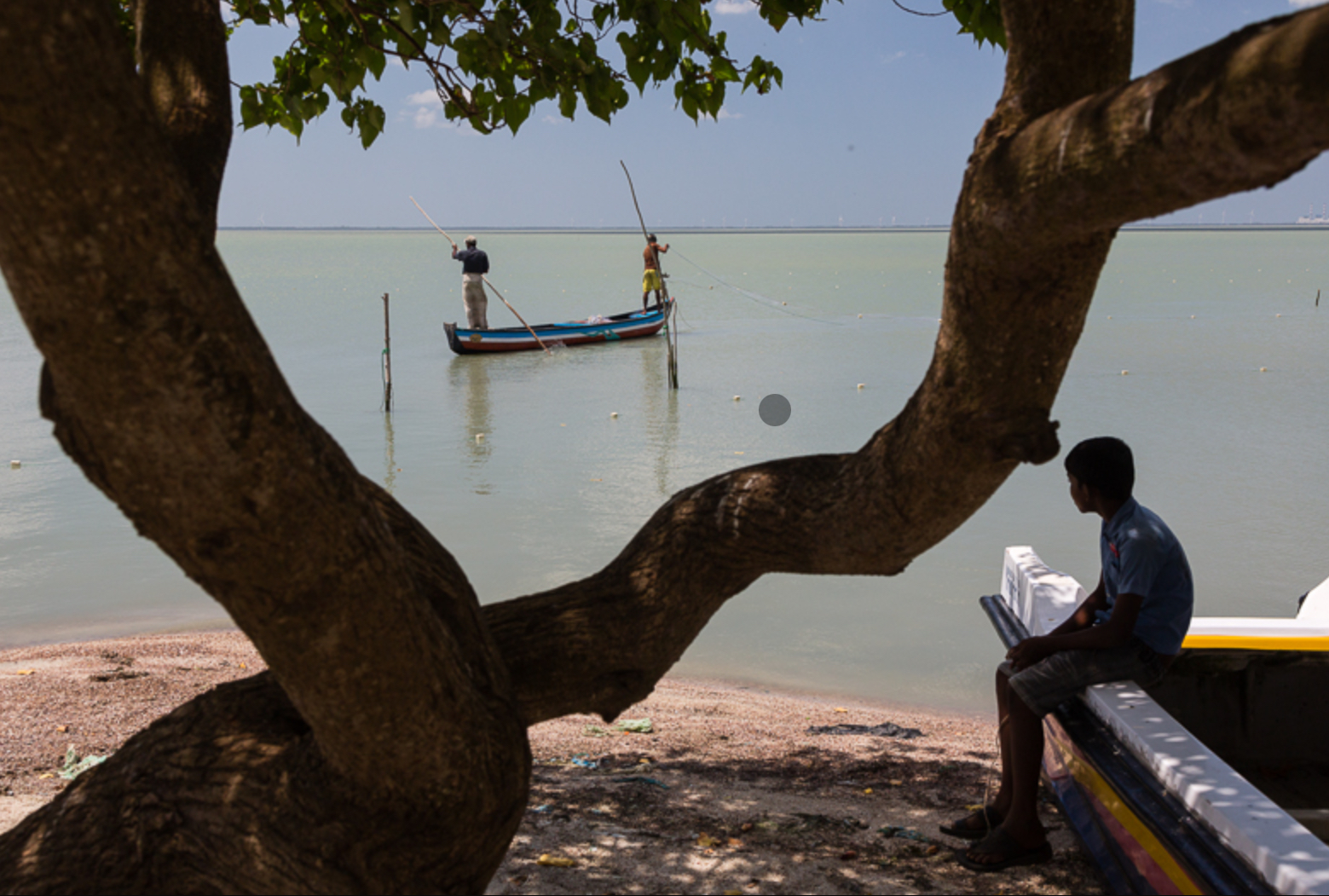 Puttalam lagoon Sri Lanka