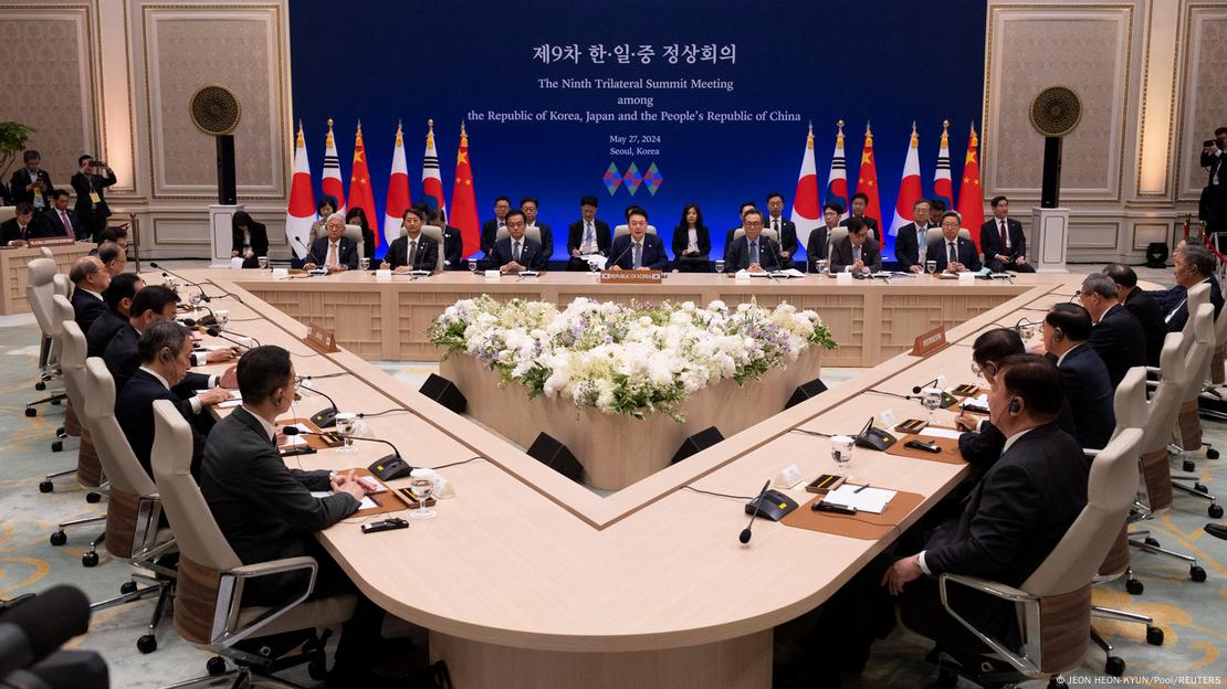 SOUTH KOREA – CHINA – JAPAN South Korea hosts a rare three-way economic summit with Japan and China