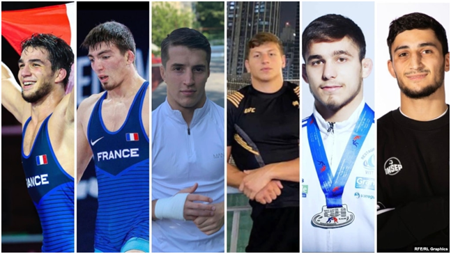 FRANCE Controversy over Chechen wrestlers in the French team